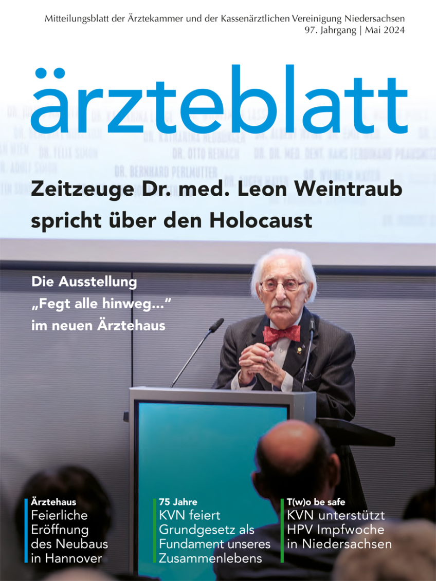 Niedersächsisches Ärzteblatt, April 2024