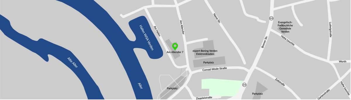 Bezirksstelle Verden, Karte Bezirksstelle Verden, Karte