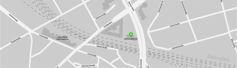 Hauptgeschäftsstelle, Karte Hauptgeschäftsstelle, Karte